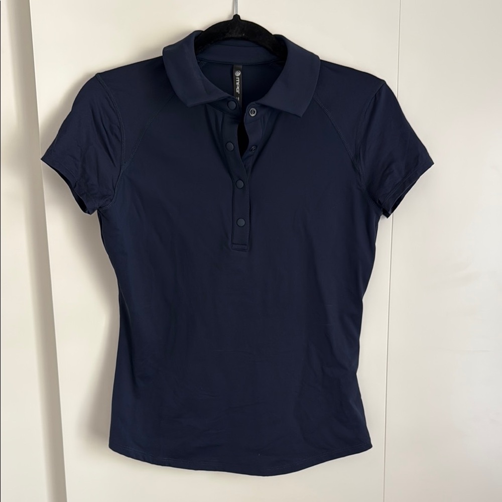 Navy Blue Women's Golf Shirt
